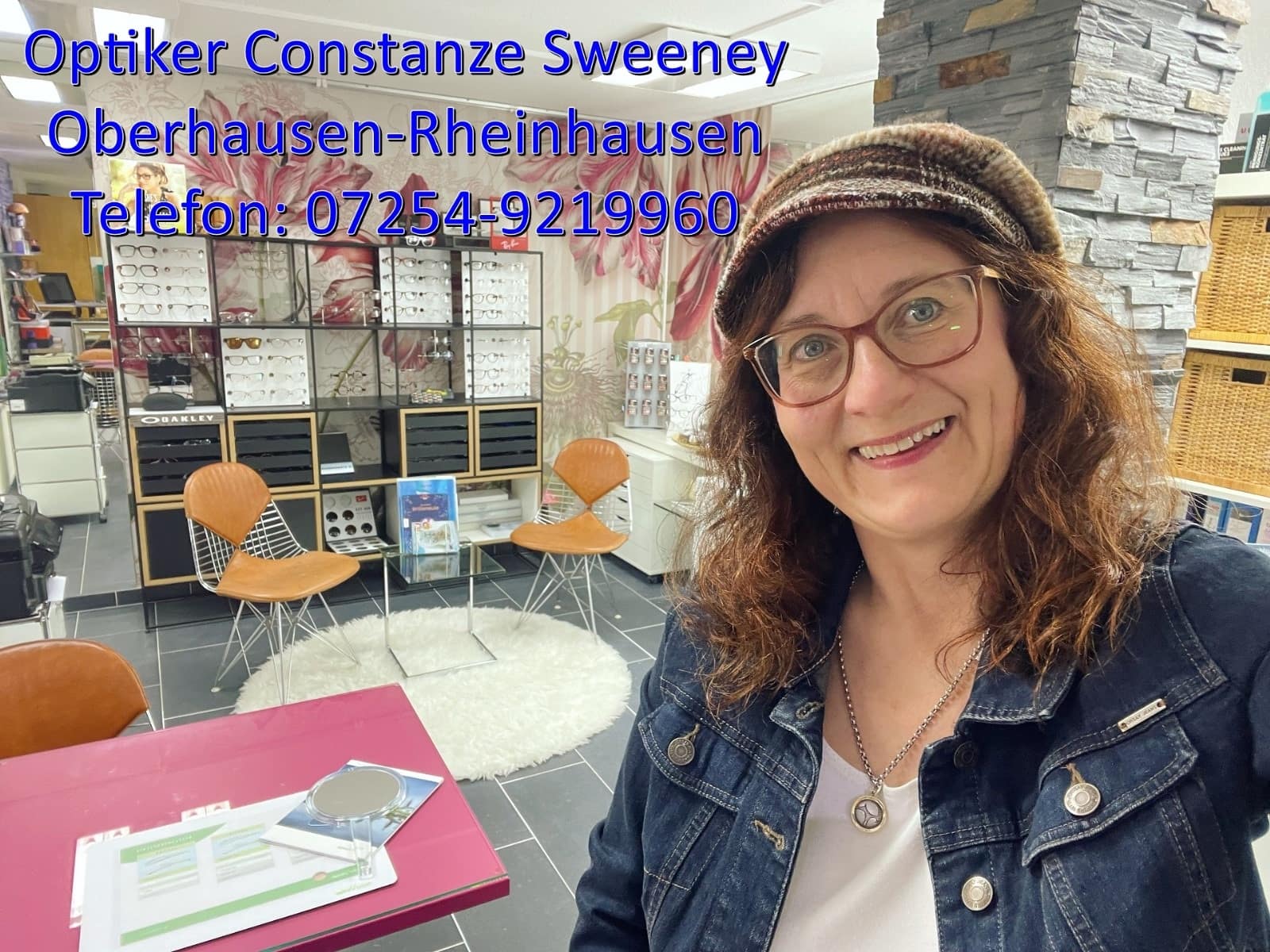 Augenoptik Constanze Sweeney, Rangersdorfer Str 5, 68794 Rheinhausen Tel 07254-9219960 www.Augenoptik-sweeney.de