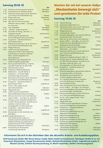 Gewerbeschau Meckesheim, SFZ Marktplatzfest, TVüberregional, Onlinezeitung, Videoproduktion, Meckesheim, Oliver Döll,