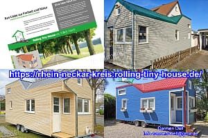 Ein bewegliches, EIGENES HAUS ab eventuell 50.000 Euro: rolling Tiny House original in Deutschland produziert. rolling Tiny House, Carmen Döll, Tiny Haus, Wärmeschutznachweis gem. EnEV 2016