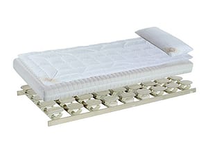 Wie man sich bettet, so liegt man - nachhaltig gesund mit einem Komplett-System von Relax. Relax 2000 Federtellersystem in Zirbe, Naturlatexmatratze, Zirbenauflage und Zirbenkissen Wie man sich bettet, so liegt man - nachhaltig gesund mit einem Komplett-System von Relax. Relax 2000 Federtellersystem in Zirbe, Naturlatexmatratze, Zirbenauflage und Zirbenkissen