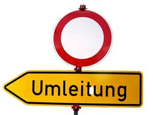 A6 Anschlussstelle Heilbronn Untereisesheim wegen Bauarbeiten teilweise gesperrt