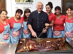 WALLDORF - LETZTES SPANFERKELHOFFEST bei PICHLER