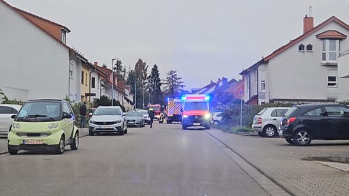 Feuerwehr Einsatz Baiertal