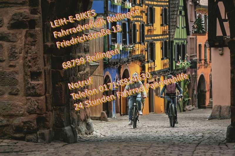 Fahrrad-Verleih-Reilingen, LEIH-E-BIKES teilweise wie neu aus 2020 mit Schwalbe Marathon Plus